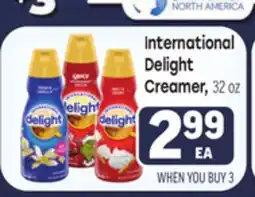 Tony’s Fresh Market International Delight Creamer offer