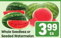Tony’s Fresh Market Whole Seedless or Seeded Watermelon offer