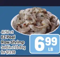 Tony’s Fresh Market 41/50 ct EZ Peel Raw Shrimp offer