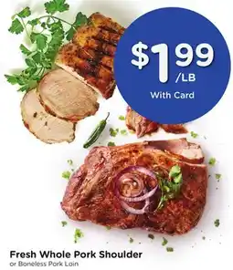 Mariano's Fresh Whole Pork Shoulder offer