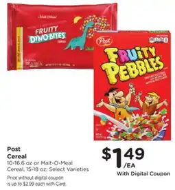 Mariano's Post Cereal offer