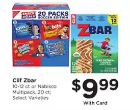 Mariano's Clif Zbar or Nabisco Multipack offer