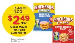 Mariano's Oscar Mayer Fun Pack Lunchables offer