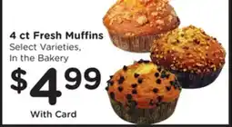 Mariano's 4 ct Fresh Muffins offer