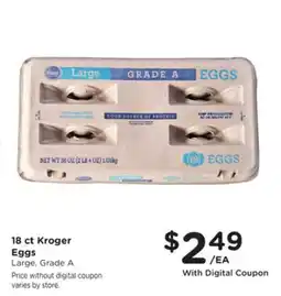 Mariano's 18 ct Kroger Eggs offer