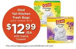 Mariano's Glad Tall Kitchen Trash Bags offer