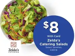 Mariano's Zelda's Catering Salads offer