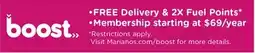 Mariano's Boost offer