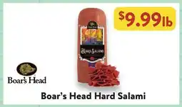 Fresh Thyme Boar's Head Hard Salami offer