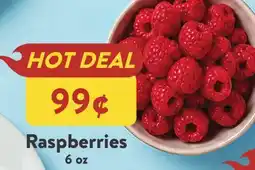 Fresh Thyme Raspberries offer