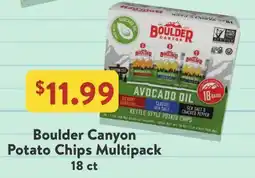 Fresh Thyme Boulder Canyon Potato Chips Multipack offer