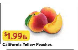 Fresh Thyme California Yellow Peaches offer