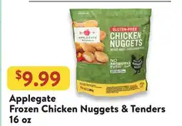 Fresh Thyme Applegate Frozen Chicken Nuggets & Tenders offer