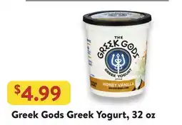 Fresh Thyme Greek Gods Greek Yogurt offer