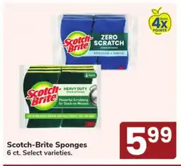 Jewel-Osco Scotch-Brite Sponges offer