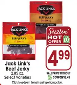 Jewel-Osco Jack Link's Beef Jerky offer