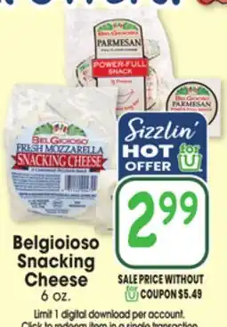 Jewel-Osco Belgioioso Snacking Cheese offer