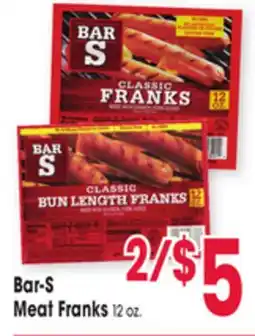 Jewel-Osco Bar-S Meat Franks offer