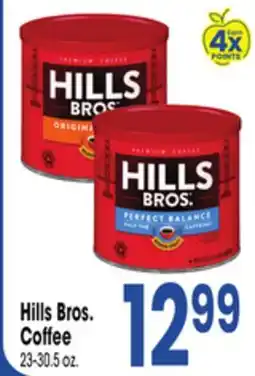 Jewel-Osco Hills Bros. Coffee offer