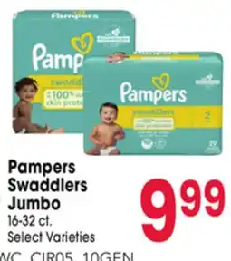 Jewel-Osco Pampers Swaddlers Jumbo offer