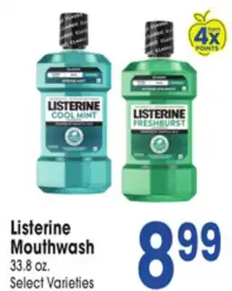 Jewel-Osco Listerine Mouthwash offer