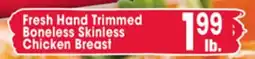 Jewel-Osco Fresh Hand Trimmed Boneless Skinless Chicken Breast offer