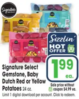 Jewel-Osco Signature Select Gemstone, Baby Dutch Red or Yellow Potatoes offer