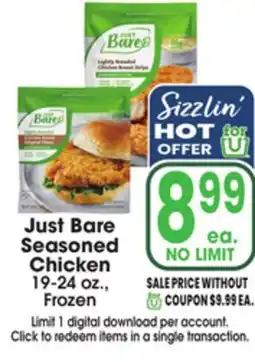 Jewel-Osco Just Bare Seasoned Chicken offer
