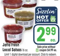 Jewel-Osco Jaffa Fresh Local Salsas offer