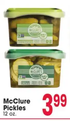 Jewel-Osco McClure Pickles offer