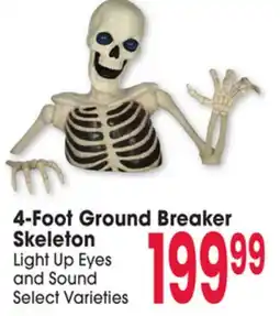 Jewel-Osco 4-Foot Ground Breaker Skeleton offer