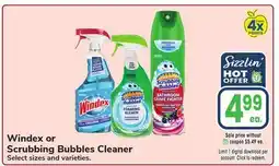 Jewel-Osco Windex or Scrubbing Bubbles Cleaner offer