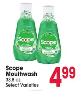 Jewel-Osco Scope Mouthwash offer