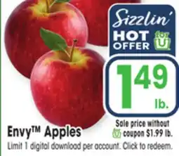 Jewel-Osco Envy Apples offer
