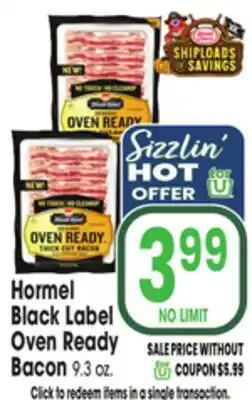 Jewel-Osco Hormel Black Label Oven Ready Bacon offer