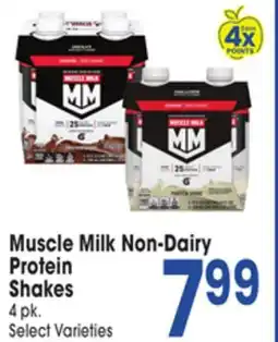 Jewel-Osco Muscle Milk Non-Dairy Protein Shakes offer