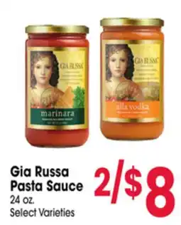 Jewel-Osco Gia Russa Pasta Sauce offer