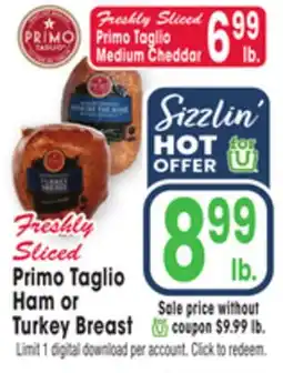 Jewel-Osco Primo Taglio Ham or Turkey Breast offer