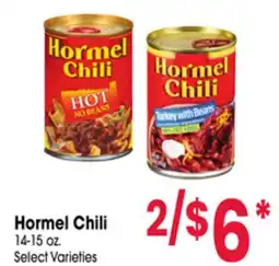 Jewel-Osco Hormel Chili offer