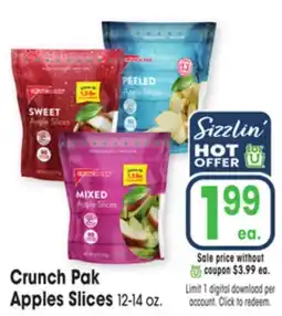 Jewel-Osco Crunch Pak Apples Slices offer