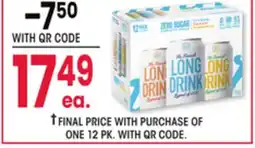 Jewel-Osco The Long Drink Variety Pack offer
