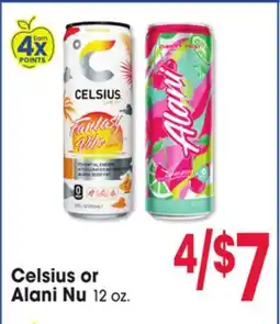 Jewel-Osco Celsius or Alani Nu offer