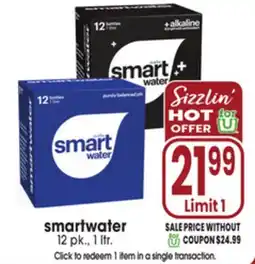 Jewel-Osco Smartwater offer