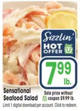 Jewel-Osco Sensational Seafood Salad offer