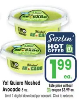 Jewel-Osco Yo! Quiero Mashed Avocado offer