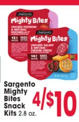 Jewel-Osco Sargento Mighty Bites Snack Kits offer