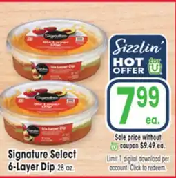 Jewel-Osco Signature Select 6-Layer Dip offer