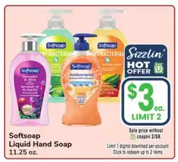 Jewel-Osco Softsoap Liquid Hand Soap offer