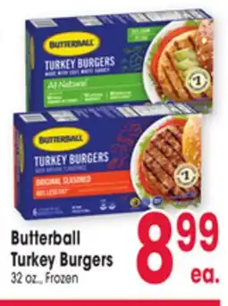 Jewel-Osco Butterball Turkey Burgers offer