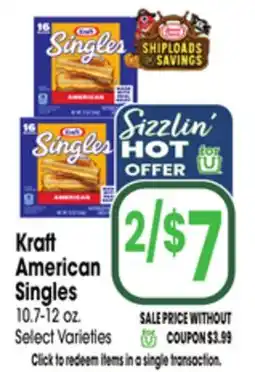 Jewel-Osco Kraft American Singles offer